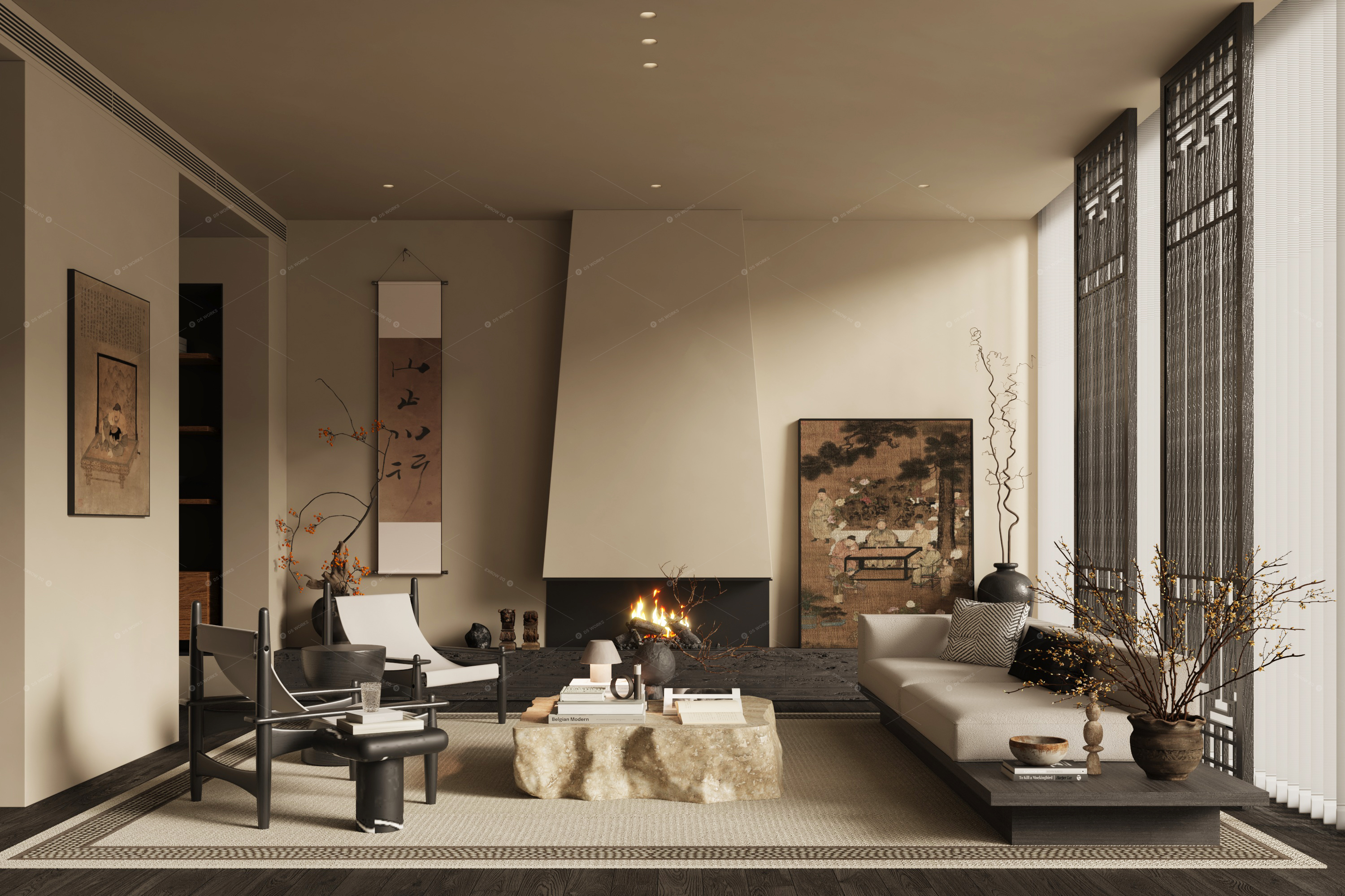 Living Rooms 3D Models