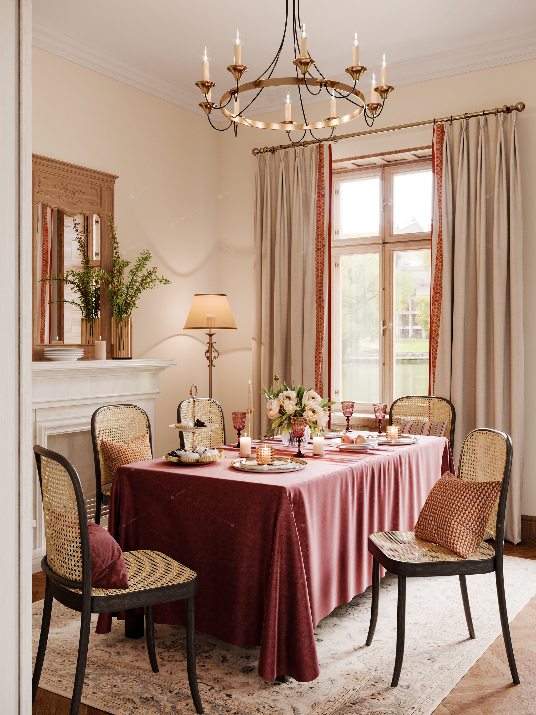 Dining Rooms 3D Models