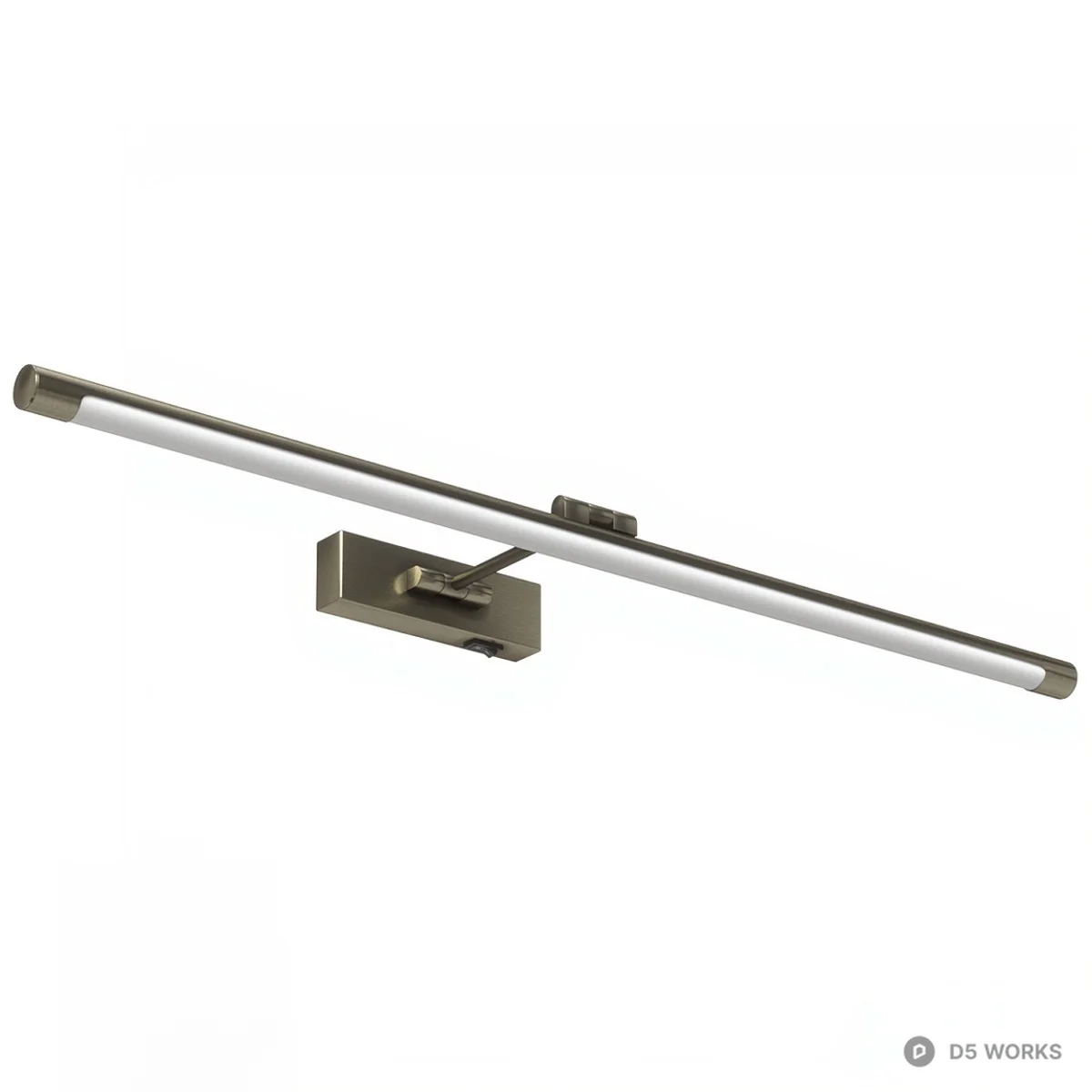 Minimalist Linear Wall Sconce 3d model - Image 1