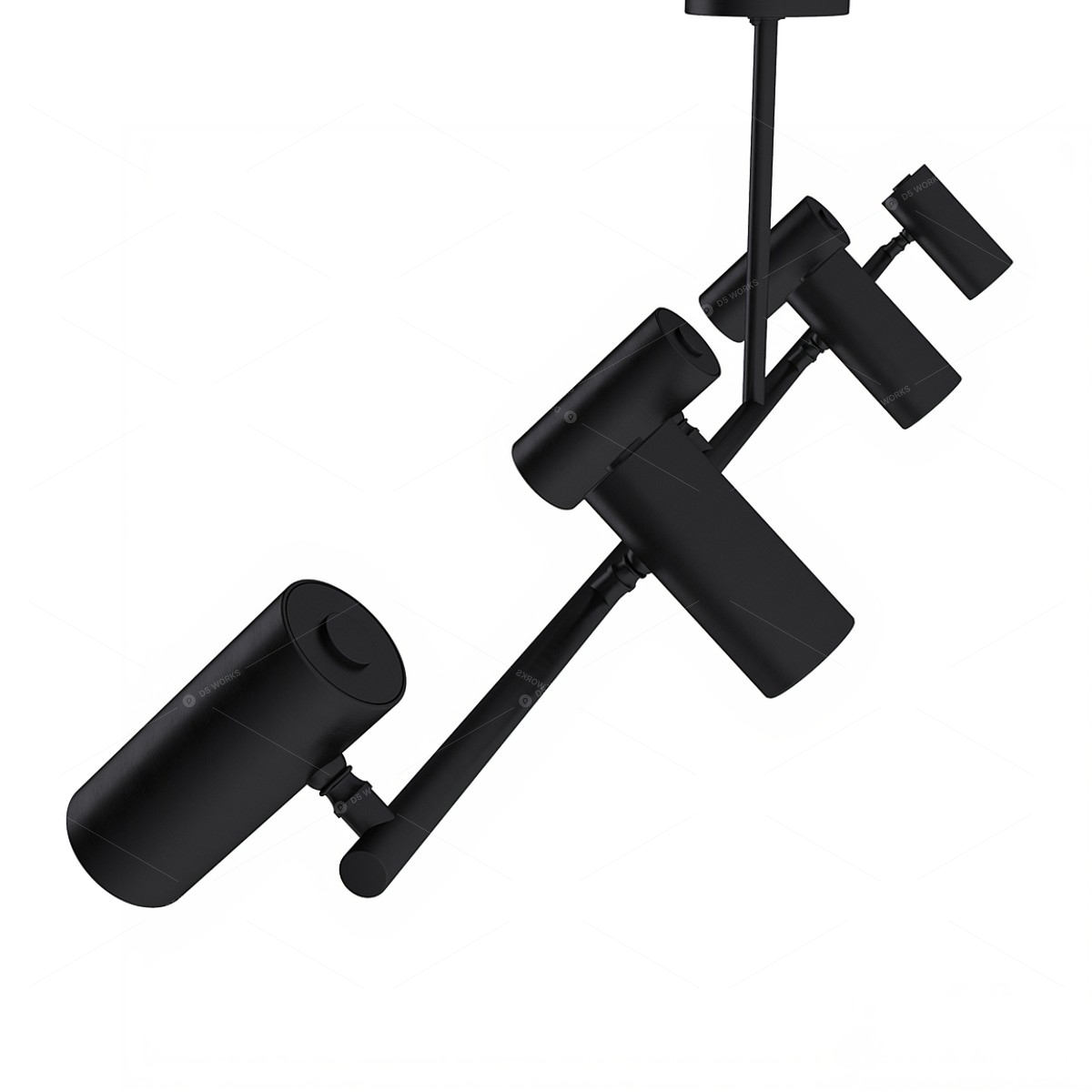 Flush Mount Lights 3D Models 3