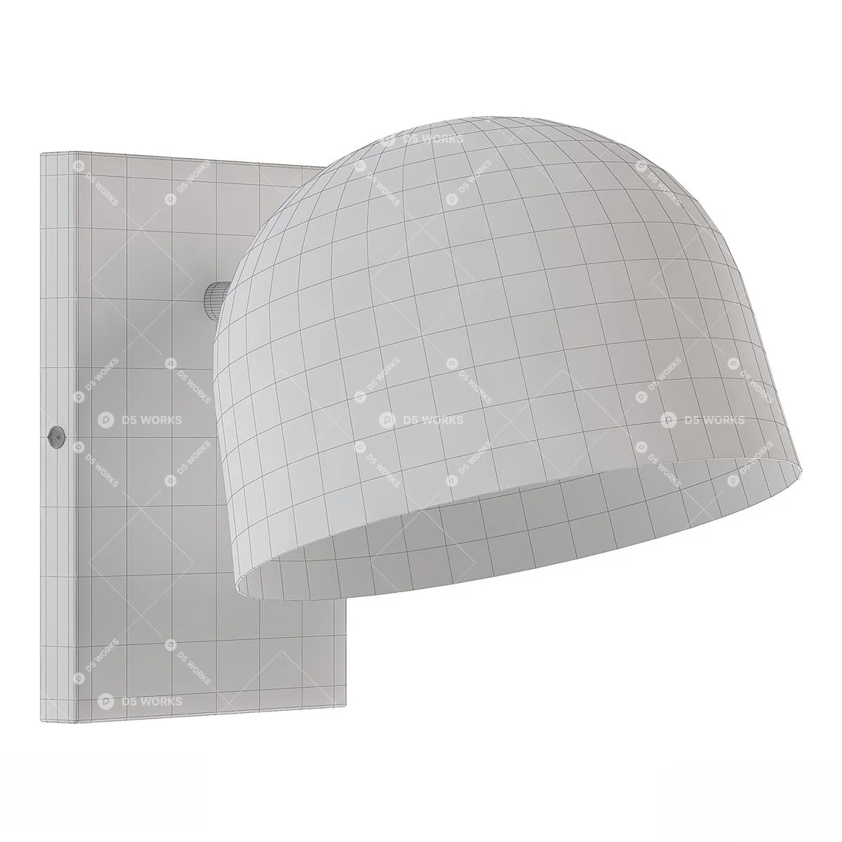 Wall Lamp 3d model thumbnail 2