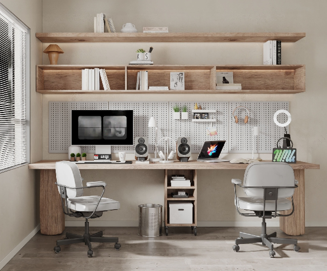 Scandinavian Study Room