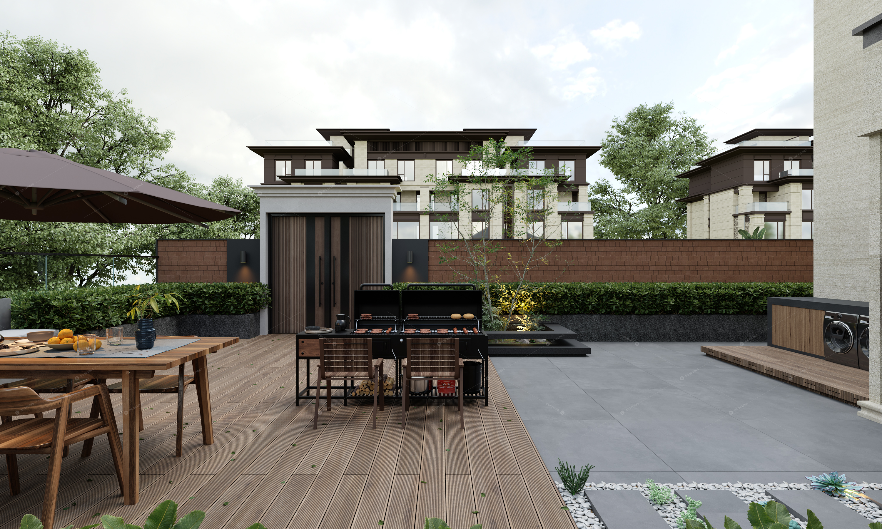 Gardens & Balconies 3D Models 4