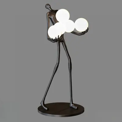 Modern Floor Lamp 3d model