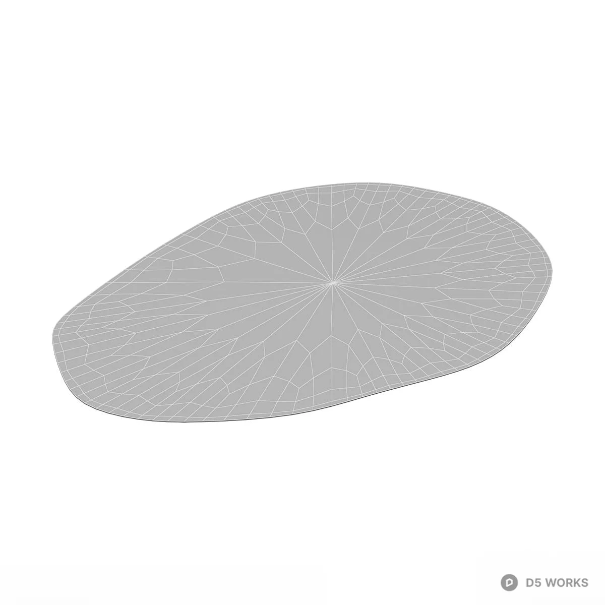 Irregular Shaped Carpet 3d model thumbnail 2
