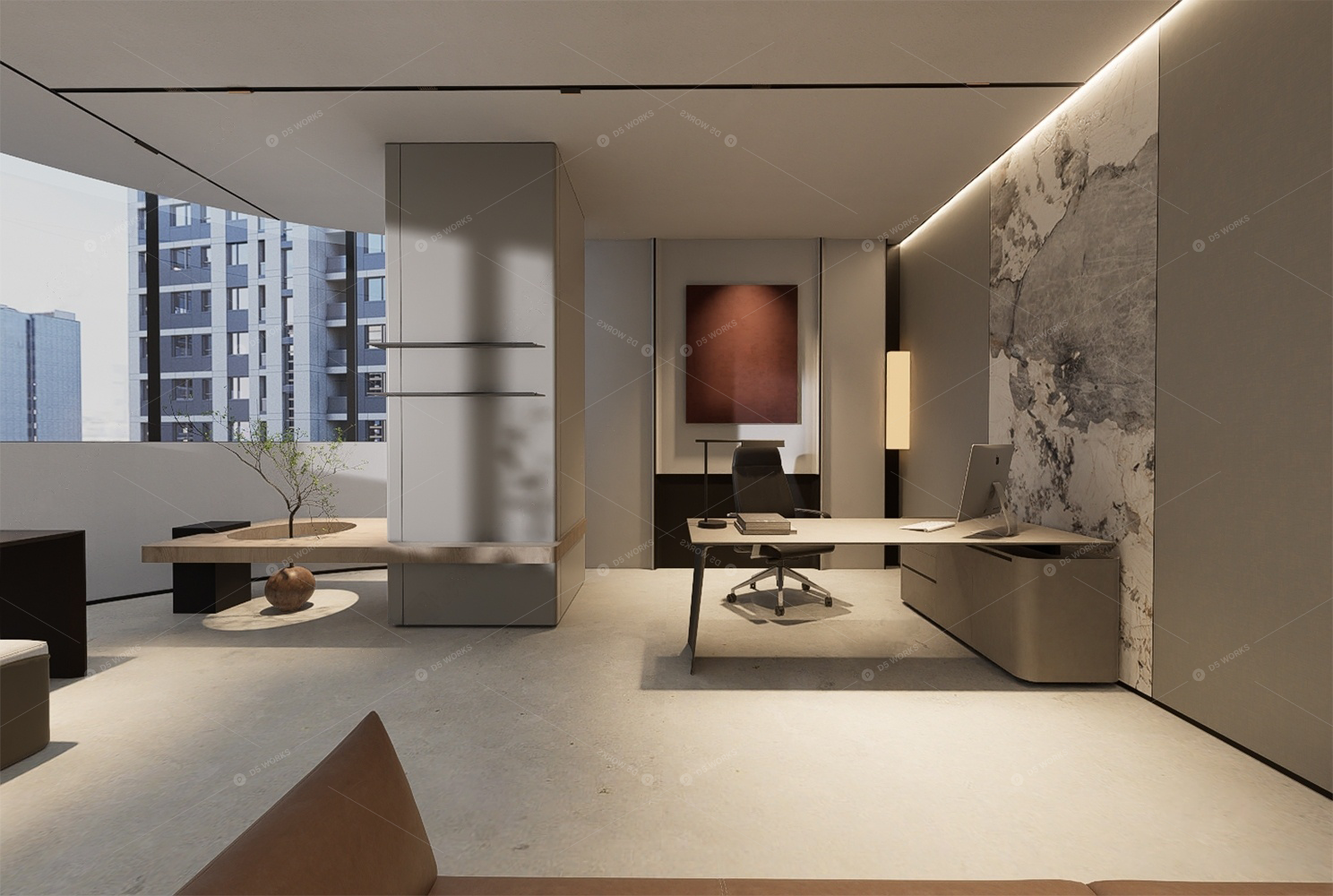 Office Spaces 3D Models 3