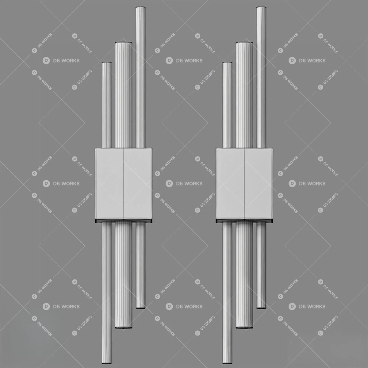 Wall Lamp 3d model thumbnail 2