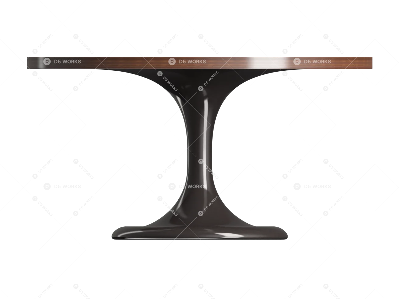 Dining Table 3d model thumbnail 2