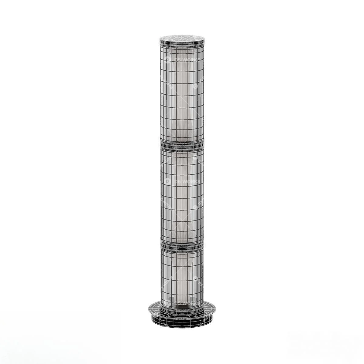 Modern Floor Lamp 3d model thumbnail 3