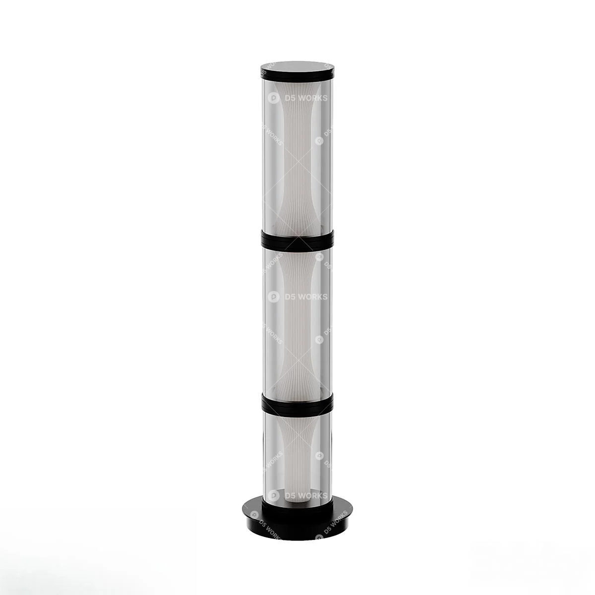 Modern Floor Lamp 3d model thumbnail 2