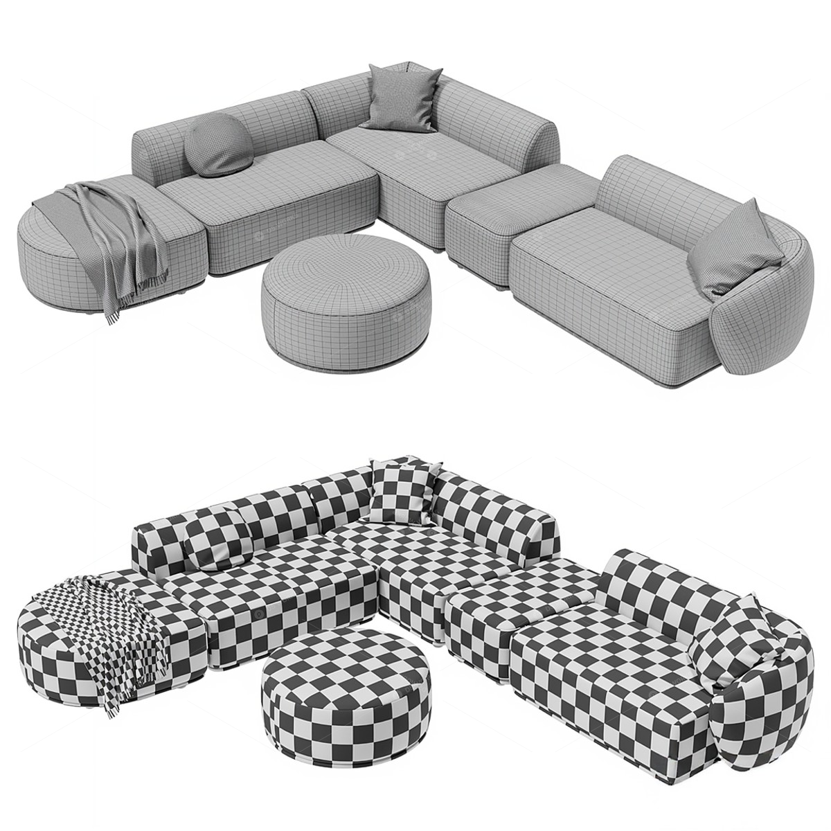 Sofas 3D Models 4