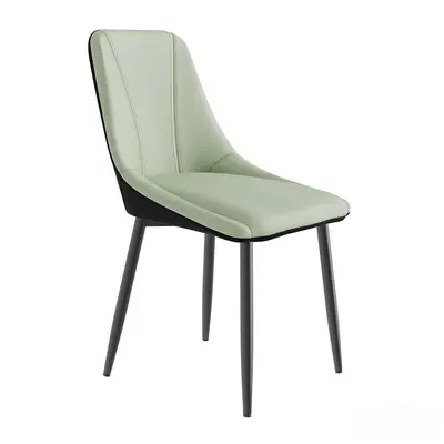 Modern Mint Green Dining Chair 3d model