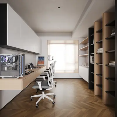 Modern Study Room