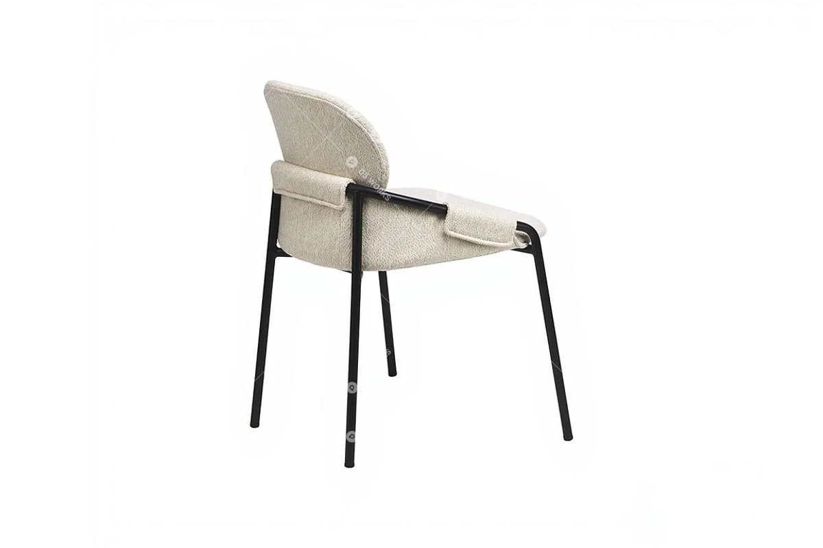 Contemporary Study Chair 3d model thumbnail 4