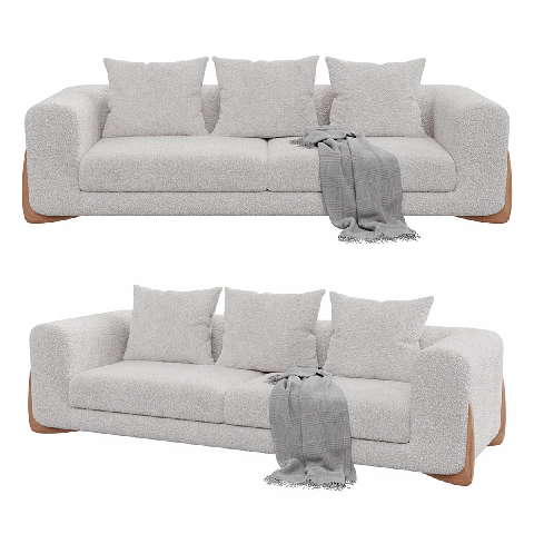 Modern Three-seater Sofa