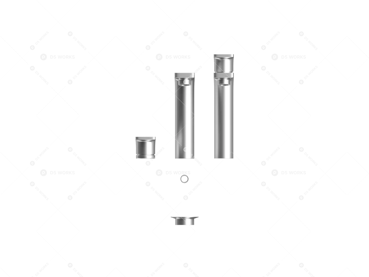 Faucet 3d model thumbnail 2