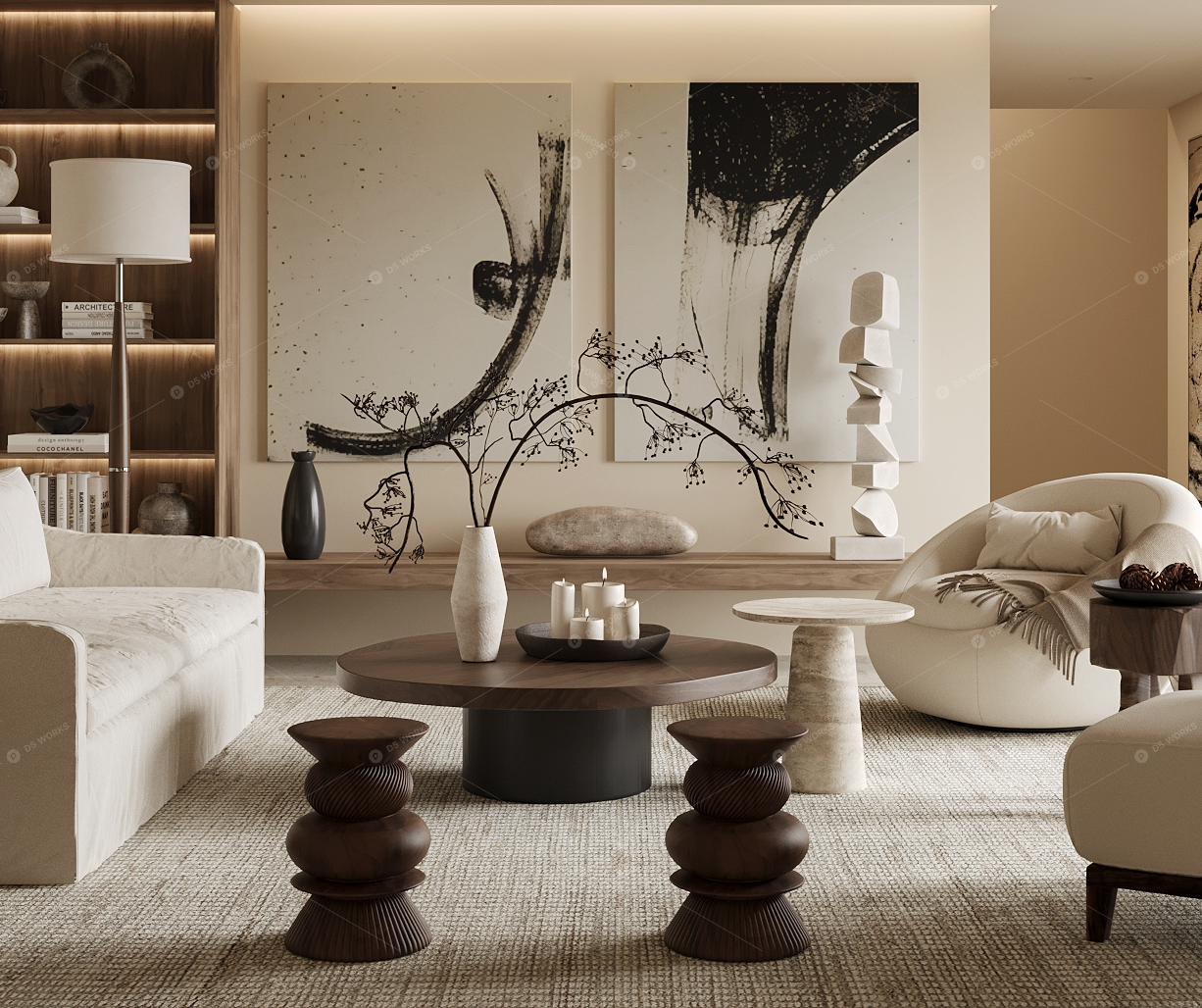Living Rooms 3D Models 2