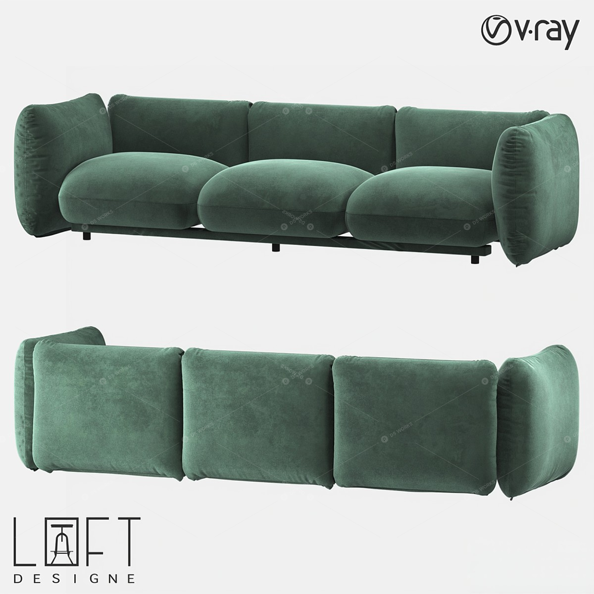 Sofas 3D Models