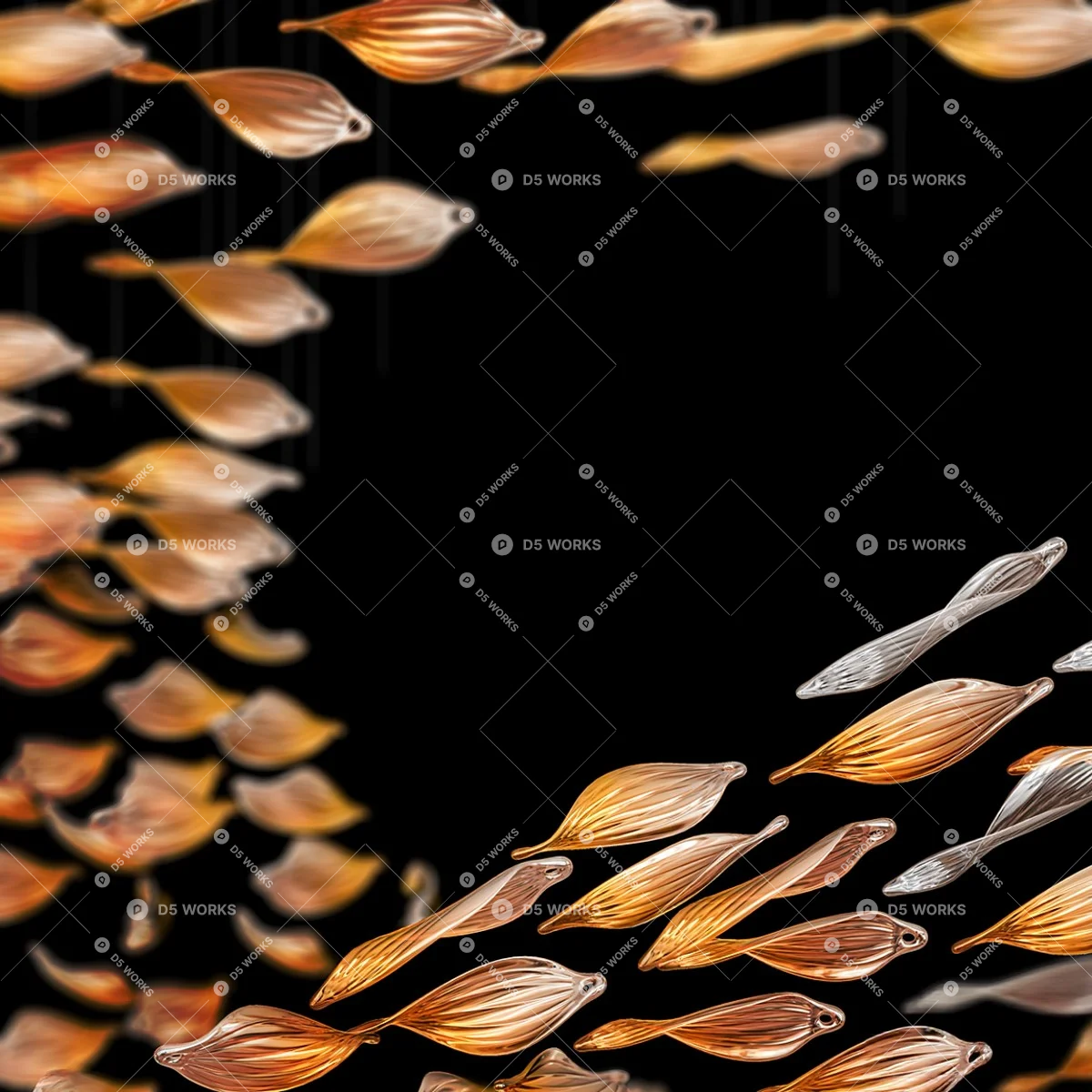 Pendant Light 3d model thumbnail 2