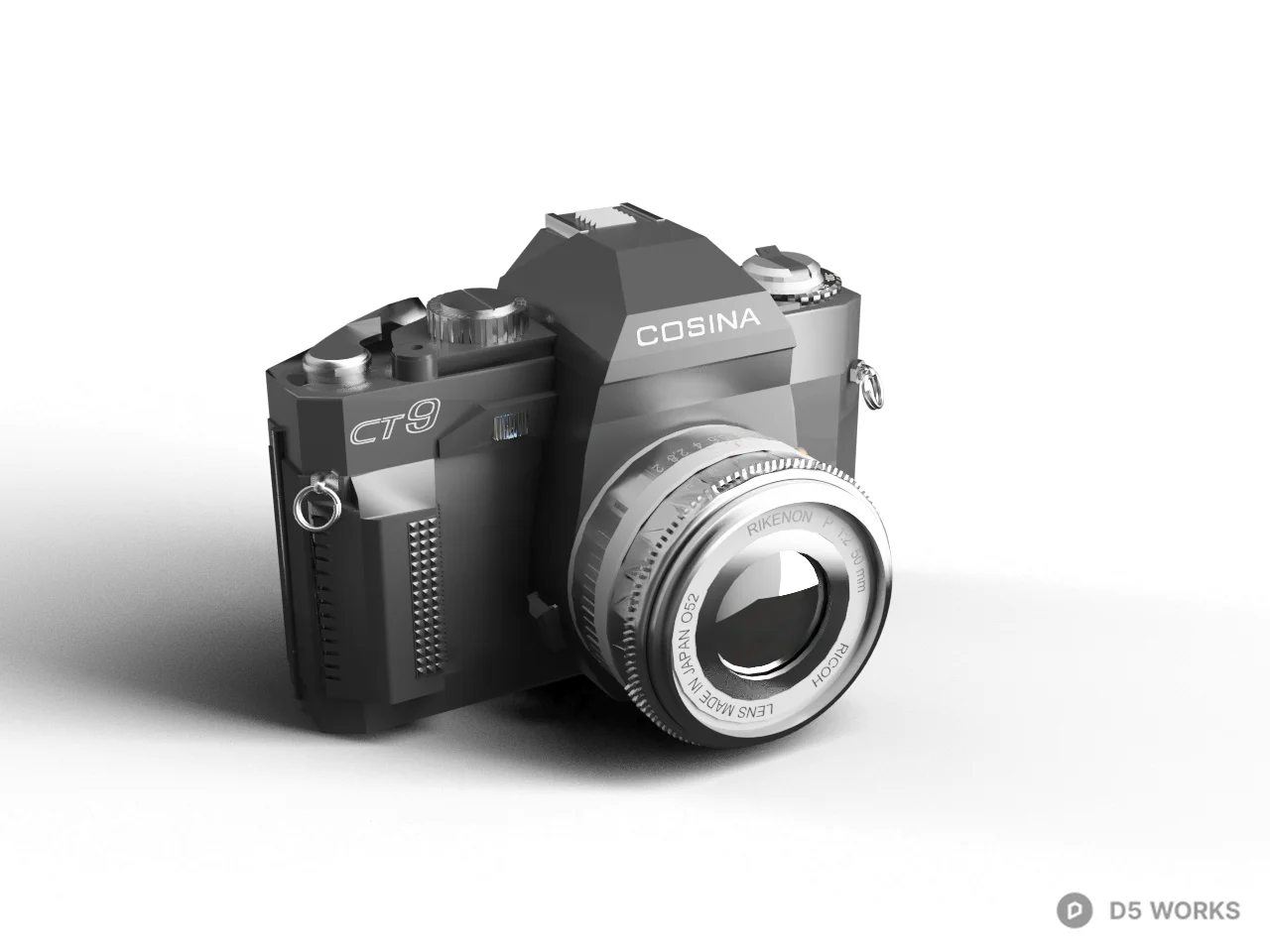 Cosina CT-1 Camera 3d model - Image 1