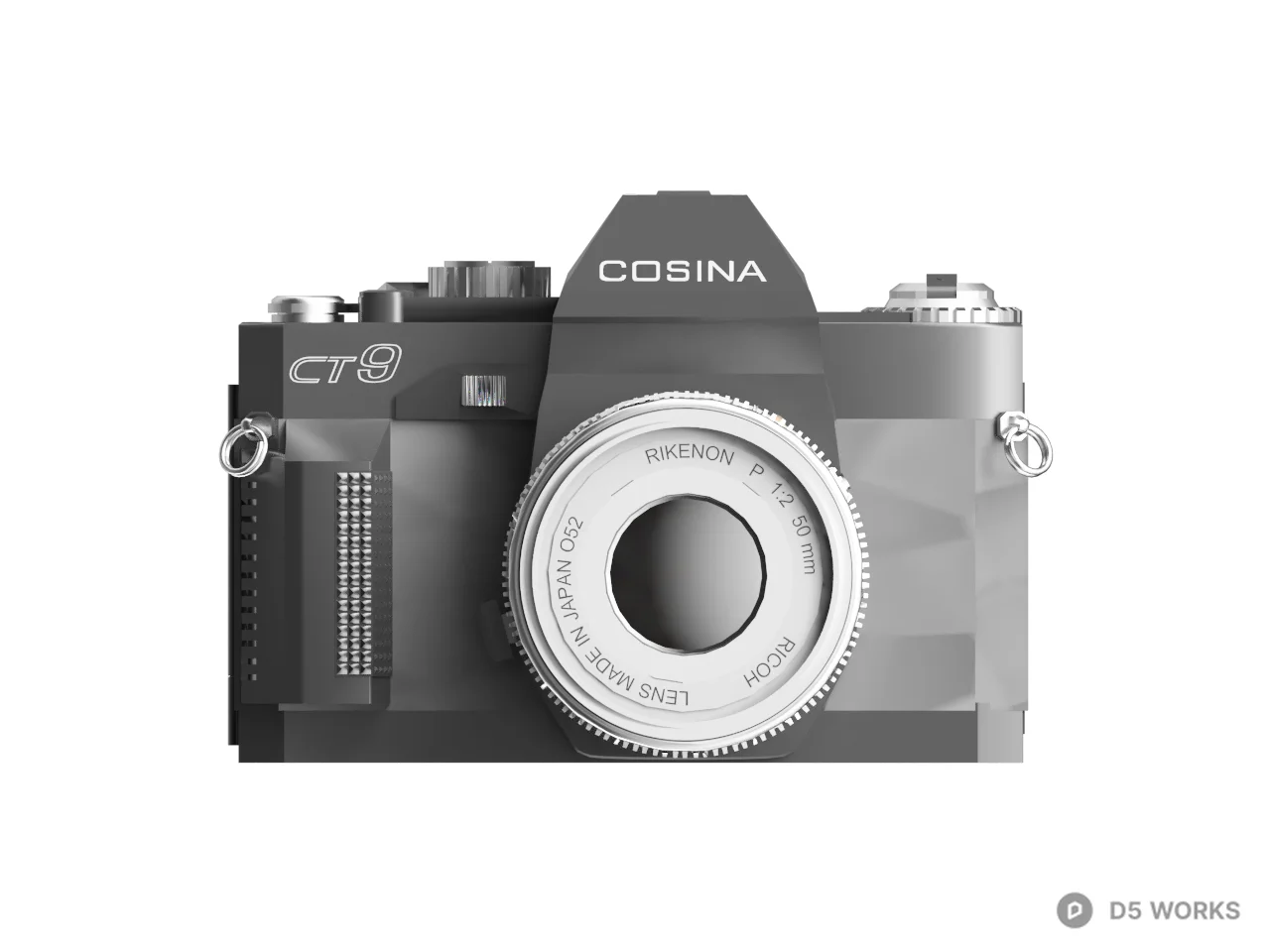 Cosina CT-1 Camera 3d model thumbnail 2