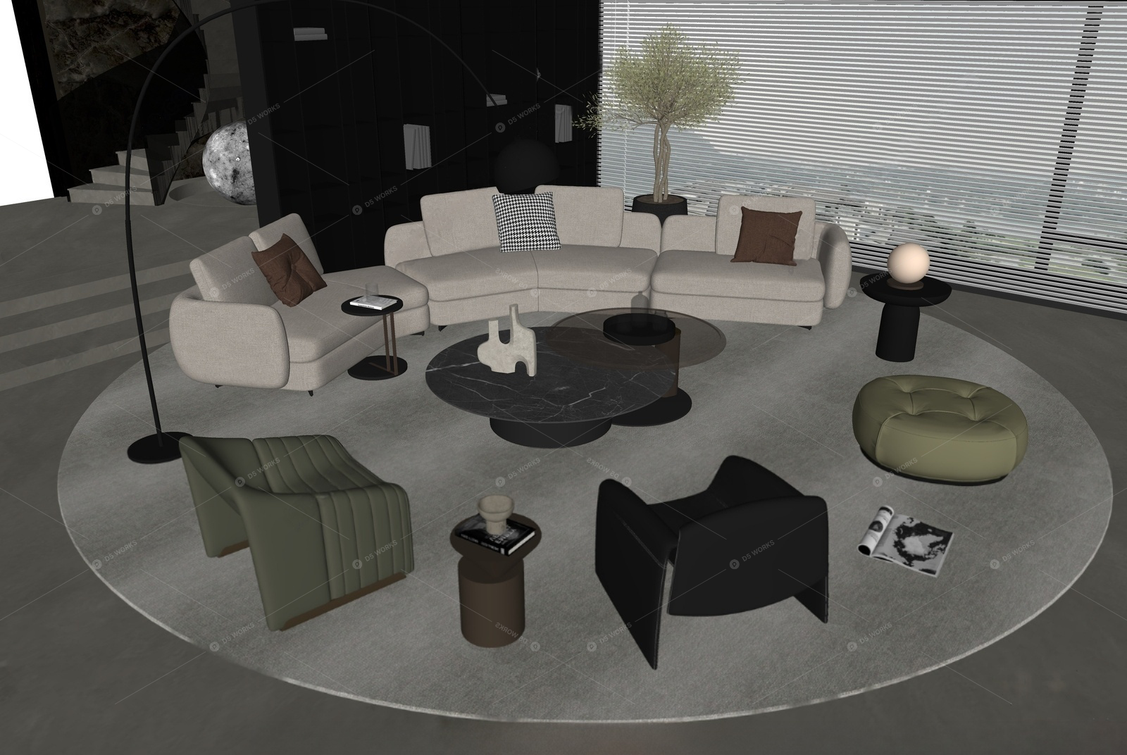 Furniture Sets 3D Models 2