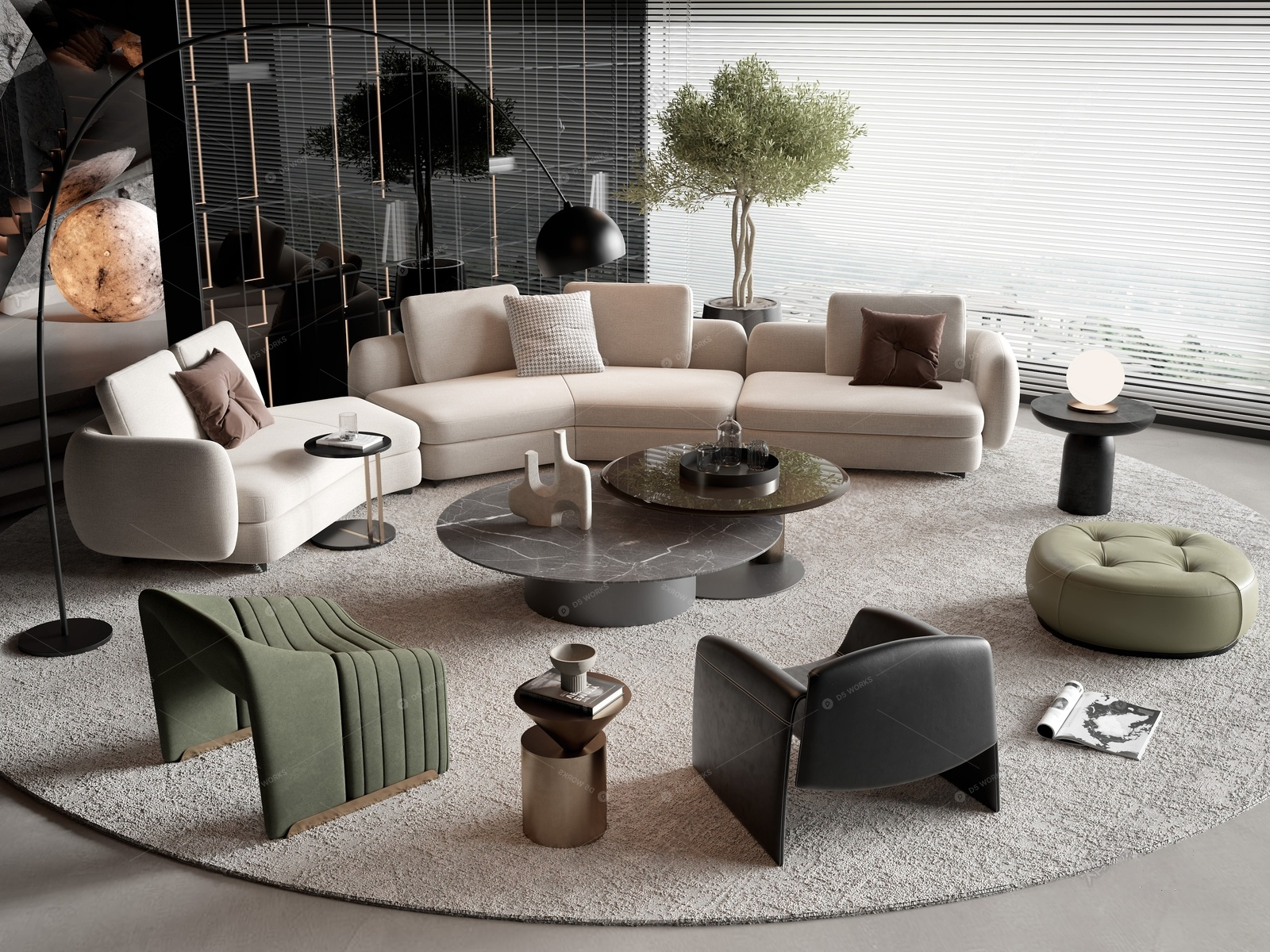 Furniture Sets 3D Models