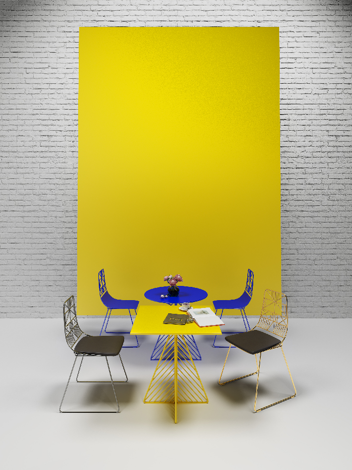 Bauhaus Leisure Table & Chair Set