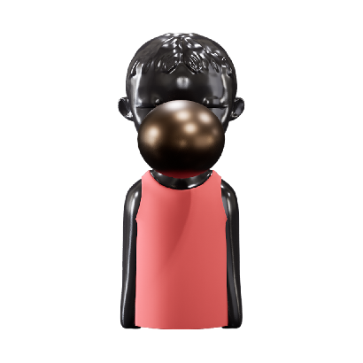 Other Ornaments Black balloon character