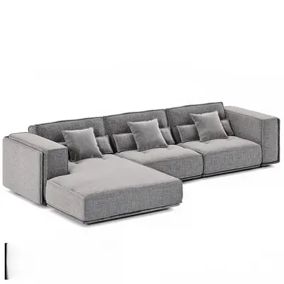 Modern Three-seater Sofa