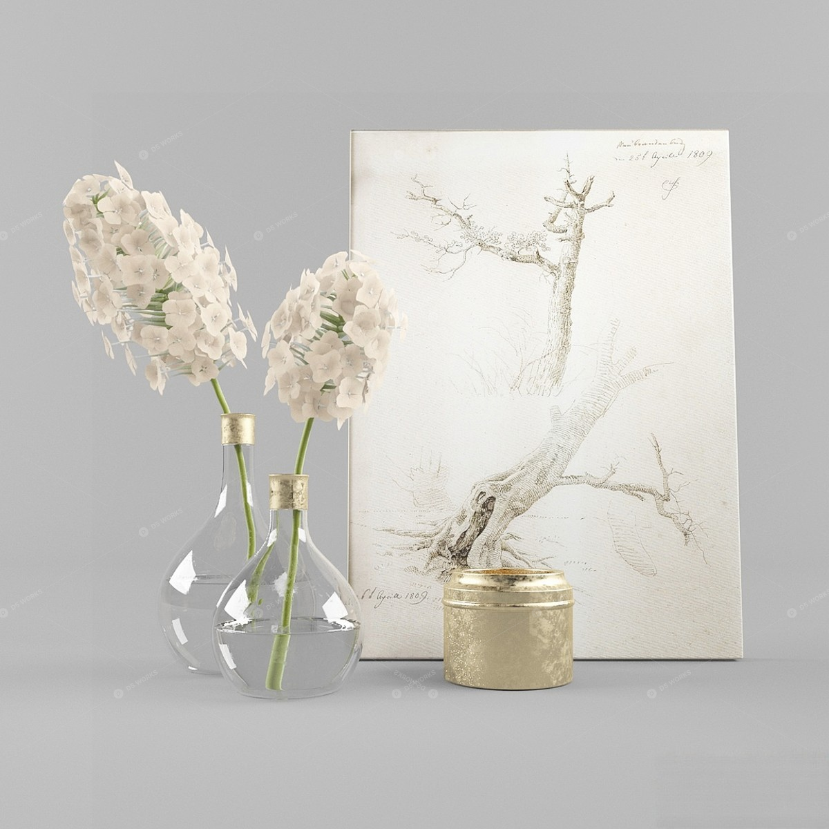 Decorative Sets 3D Models