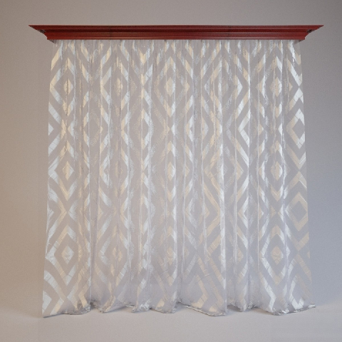 Modern Sheer Curtain
