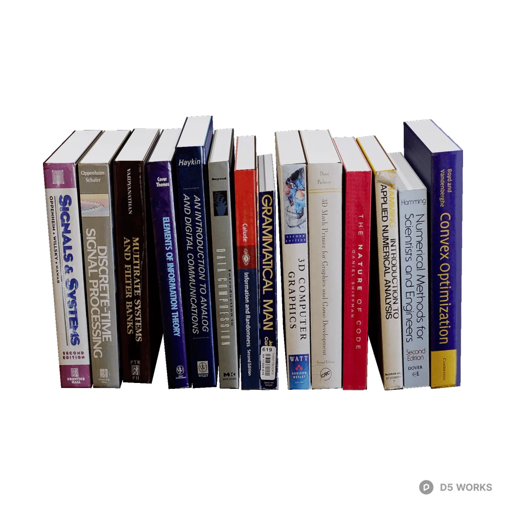 Book Set 01 3d model - Image 1