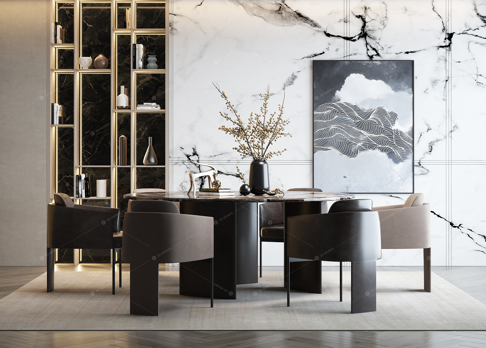 Furniture Sets 3D Models