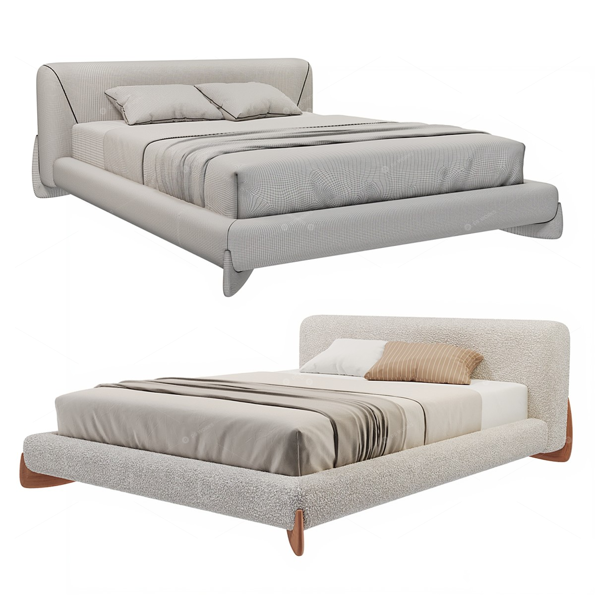 Beds 3D Models 3