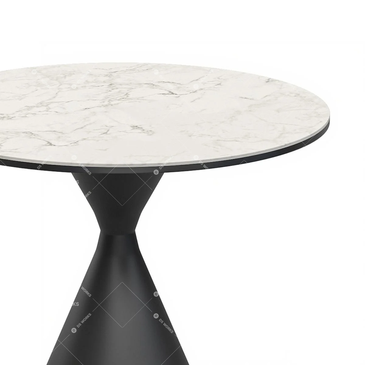 Modern End Table 3d model thumbnail 2