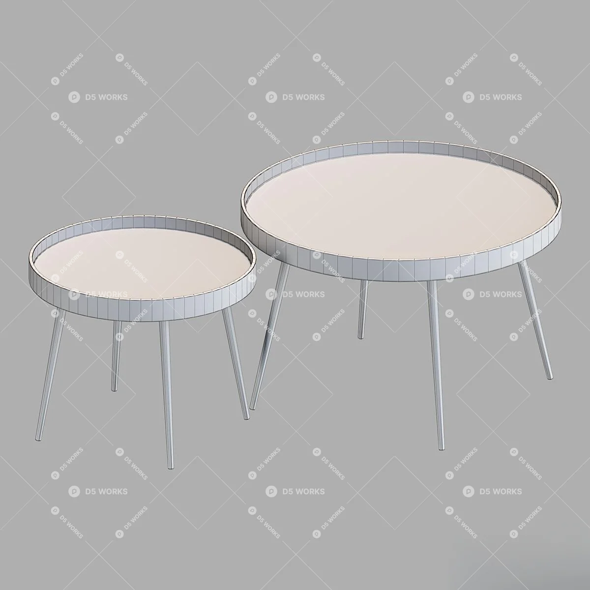 Coffee Table 3d model thumbnail 2