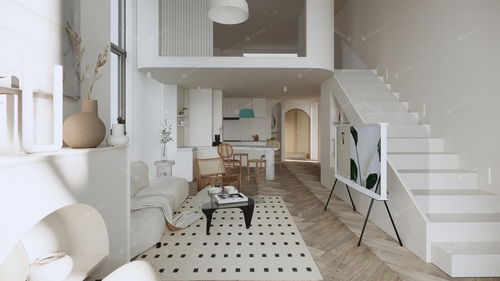 Studio Apartments 3D Models
