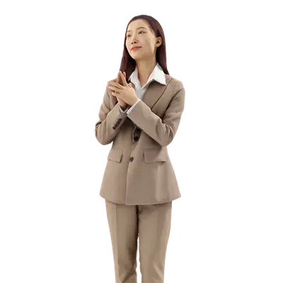 Business woman 58 3d model