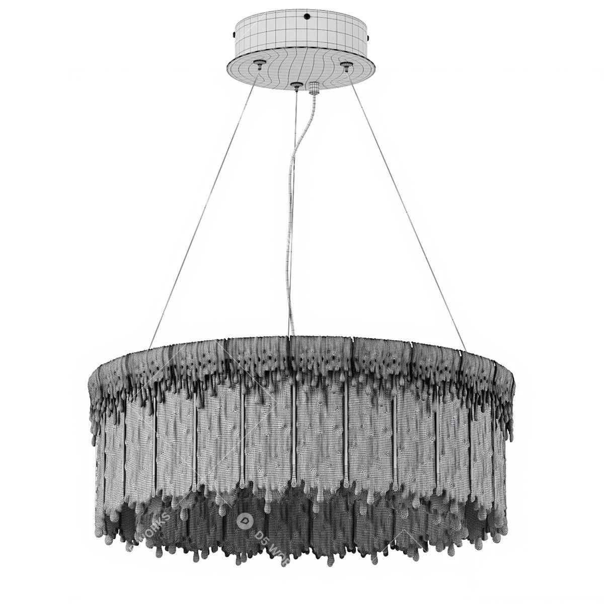 Quiet Luxury Pendant Light 3d model thumbnail 2