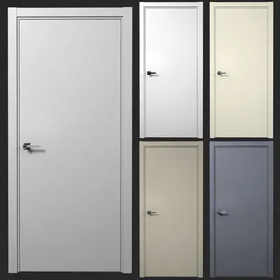 Door Set 3d model