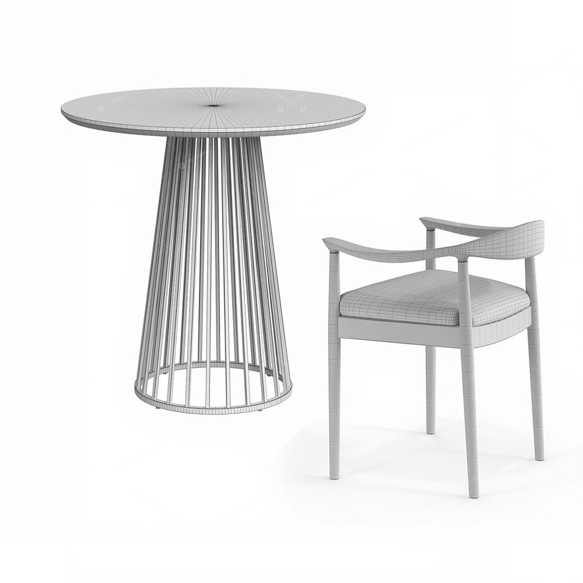 Furniture Sets 3D Models 6