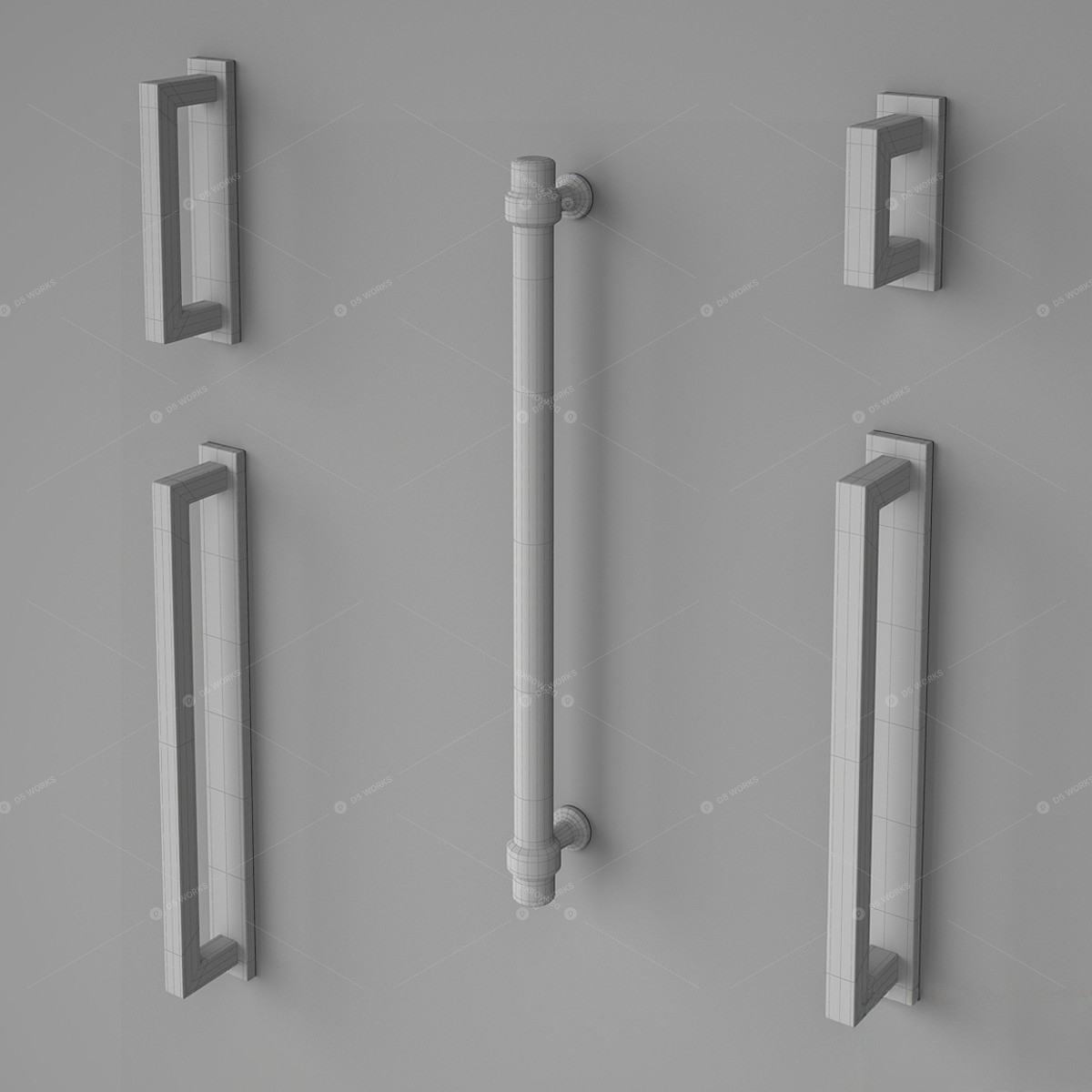 Faucet Handles 3D Models 2