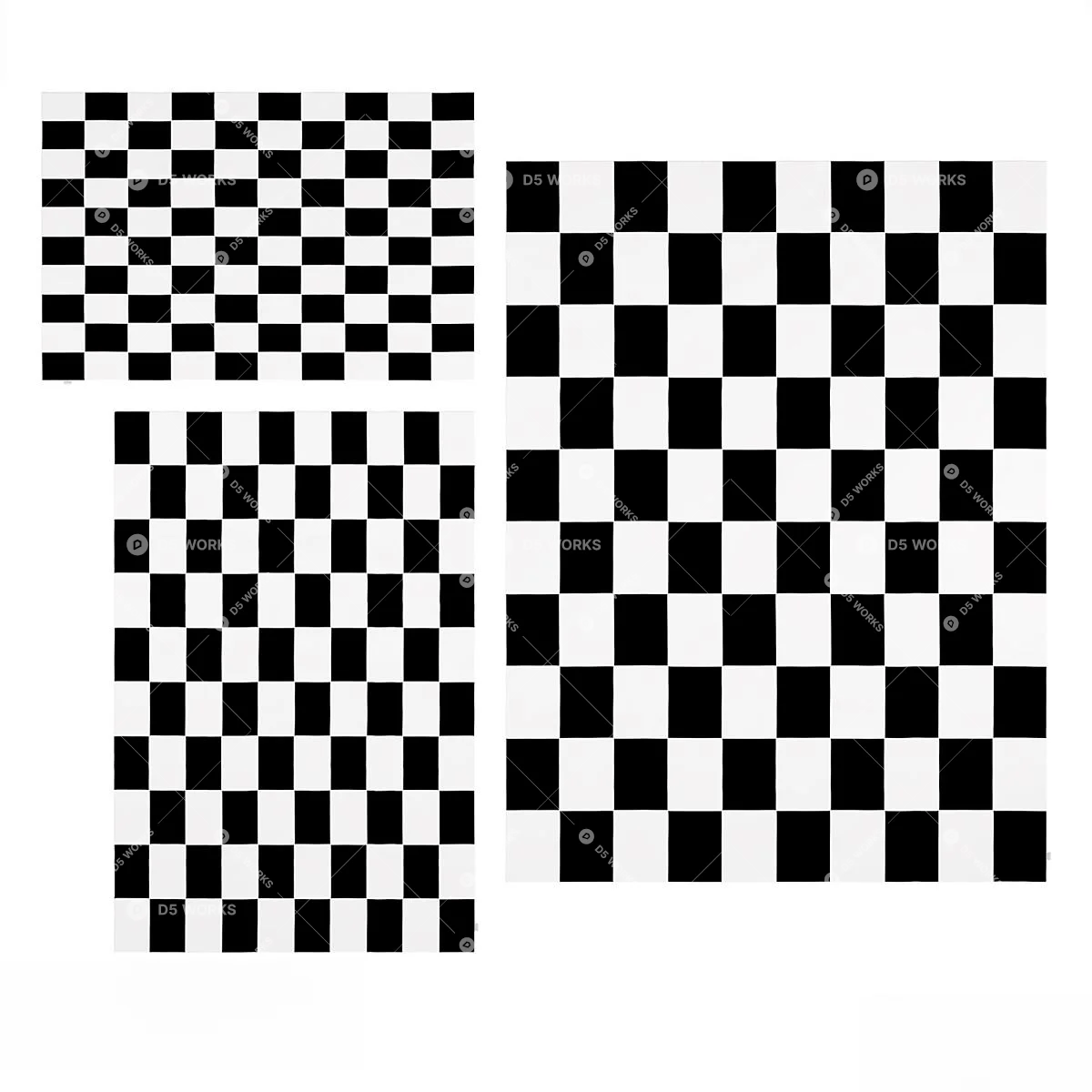 Contemporary Carpet 3d model thumbnail 4