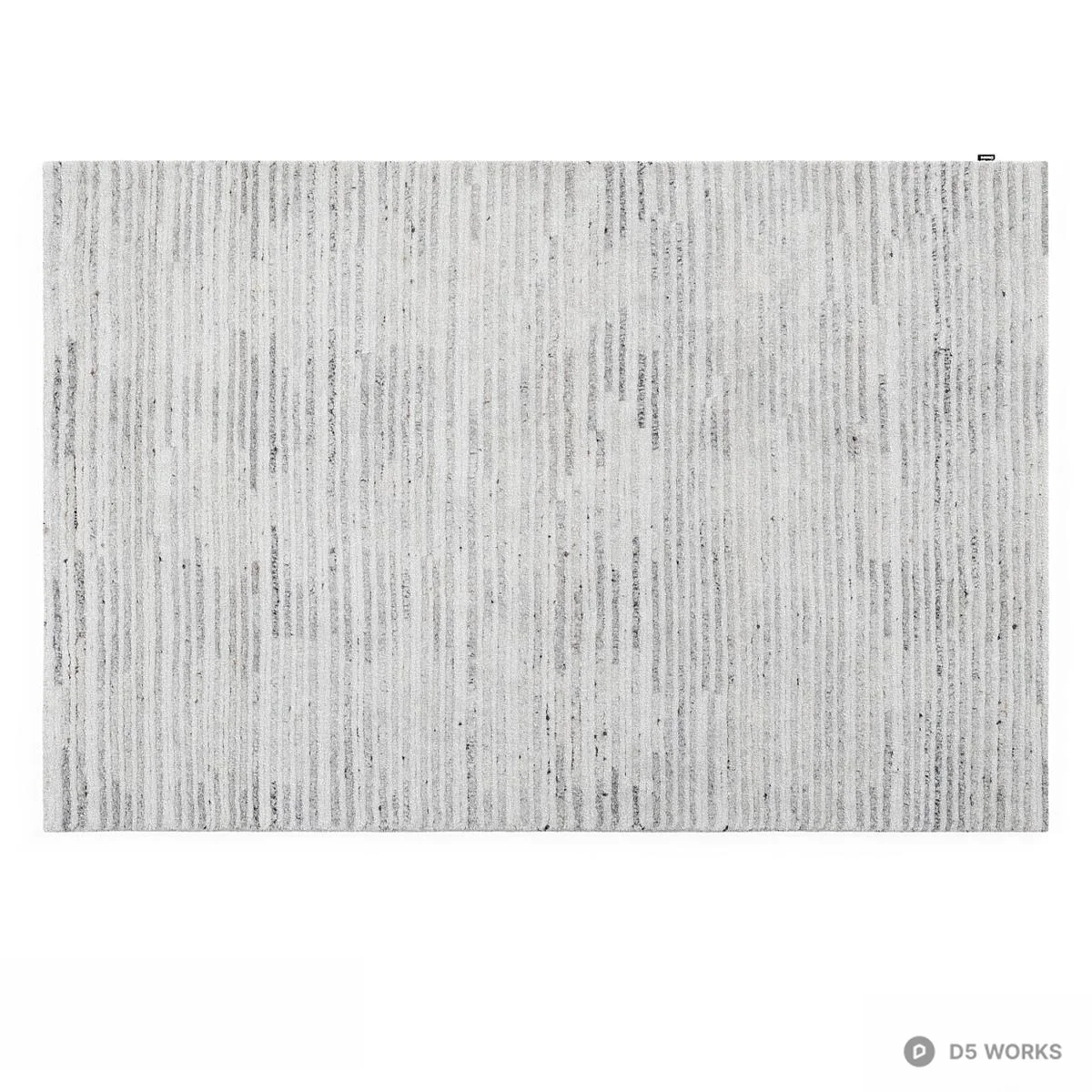 White Paneling System 3d model thumbnail 2