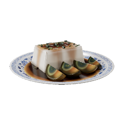 Food and Drink Asian Cuisine Tofu Preserved Egg