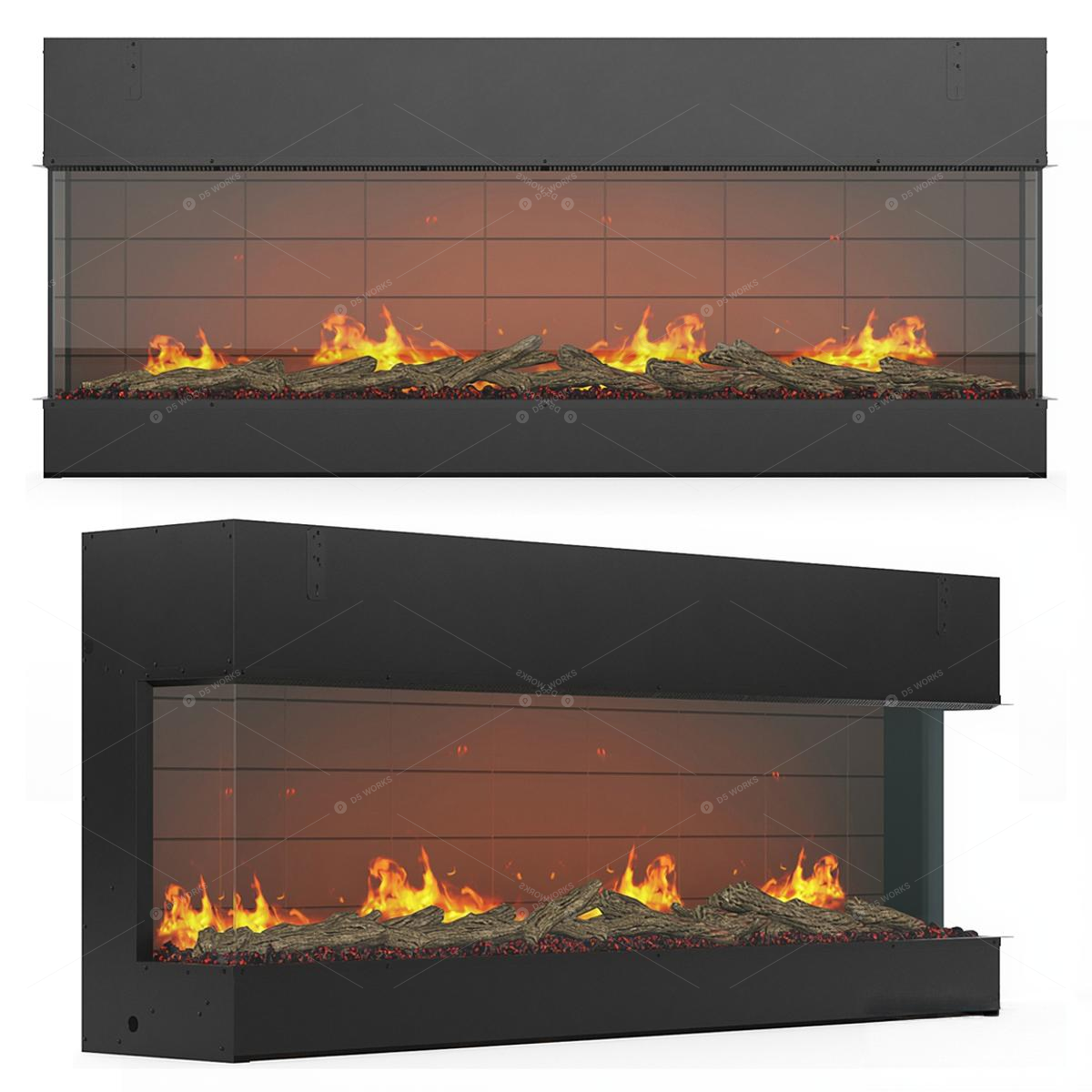 Fireplaces 3D Models
