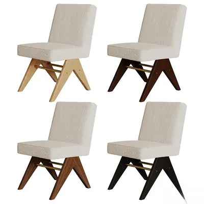 Mid Century Modern Dining Chair 3d model