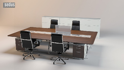 Modern Office Desk & Chair Set