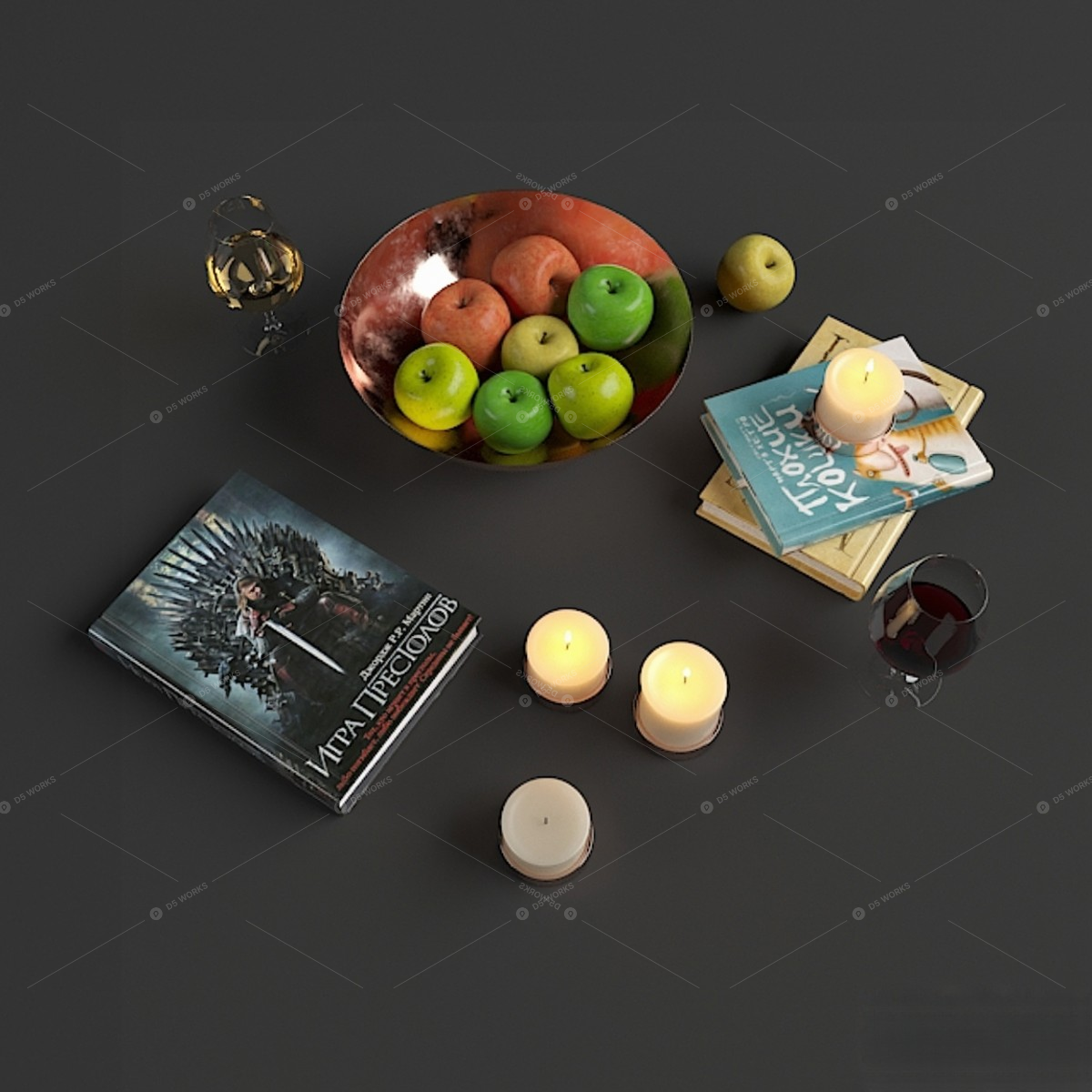 Decorative Sets 3D Models 2